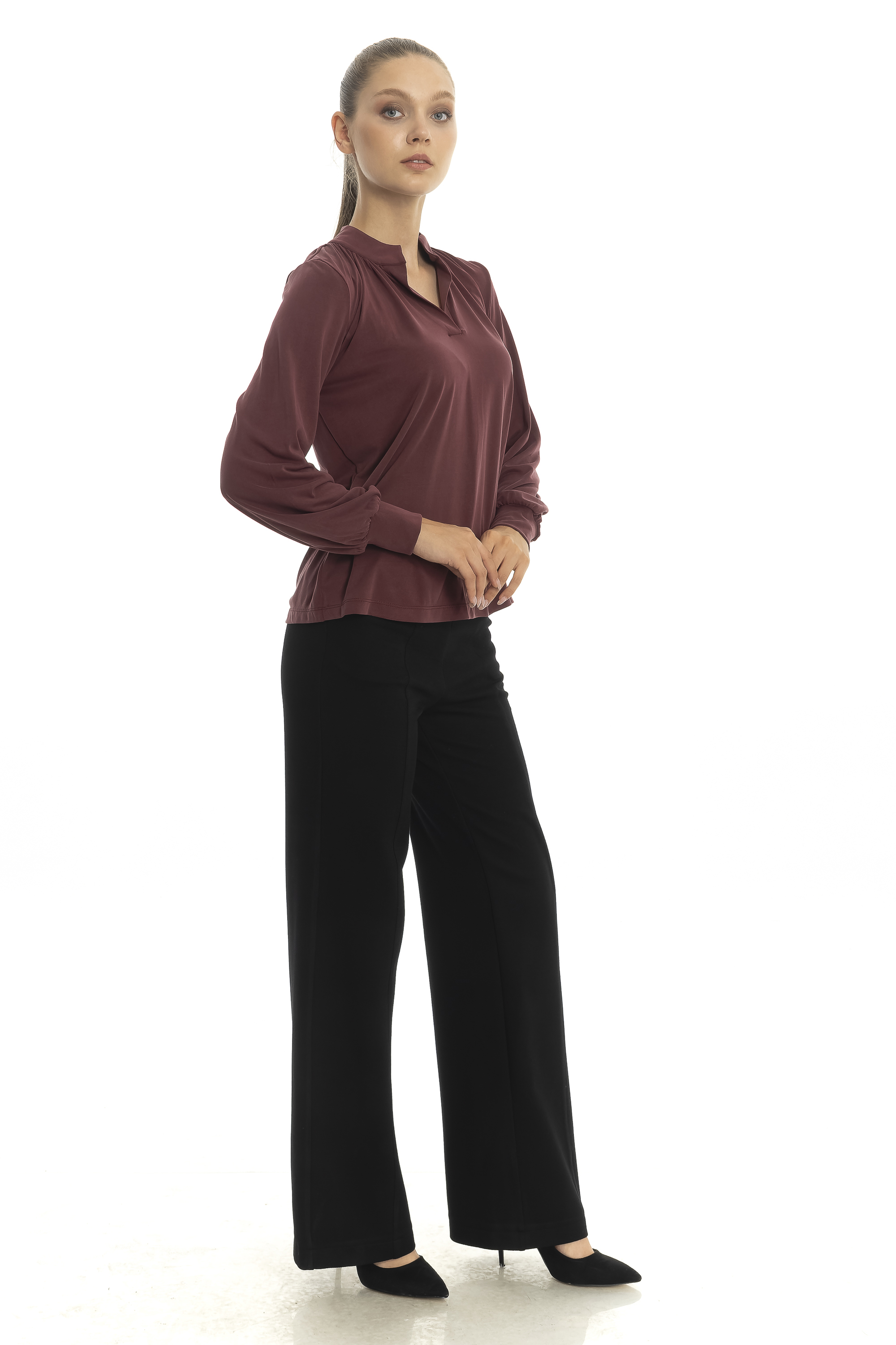 Pamuk%20Polyester%20Modal%20Kadın%20Bluz