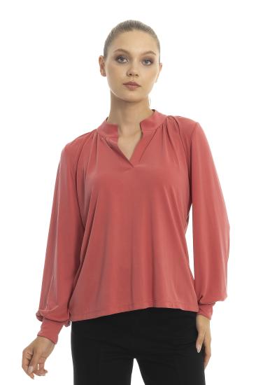 Pamuk Polyester Modal Kadın Bluz